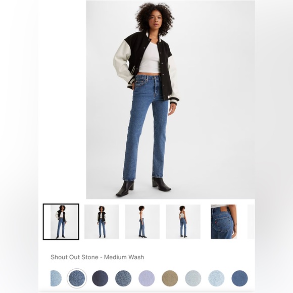 LEVIS 501 original fit jeans - Picture 2 of 3